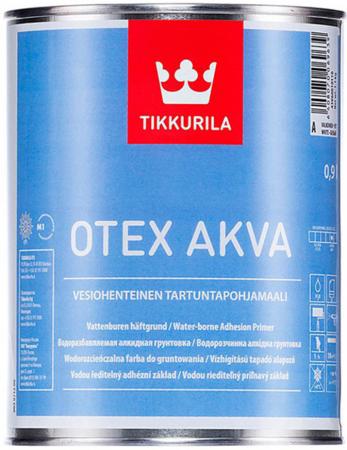 ТИККУРИЛА Отекс Аква база A грунт водоразбавляемый белый (0, 9л ...