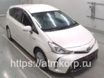 Минивэн 7 мест гибрид Toyota Prius Alpha кузов ZVW40W модификация G гв 2017 пробег 34 т.км белый