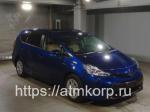Минивэн 7 мест гибрид Toyota Prius Alpha кузов ZVW40W модификация G гв 2018 пробег 75 т.км синий