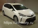 Минивэн гибрид Toyota Prius Alpha кузов ZVW41W модификация G гв 2018 пробег 56 т.км белый
