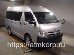 Грузопассажирский микроавтобус категория B Toyota Hiace Van кузов TRH200K салон 3 - 6 мест грузопод 1.5 тн гв 2013 пробег 138 т.км серебристый