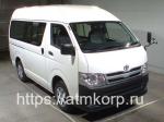 Грузопассажирский микроавтобус категория B Toyota Hiace Van кузов TRH200K модификация DX салон 3 - 6 мест грузопод 1 тн гв 2013 пробег 111 т.км белый