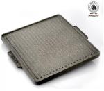 Чугунная сковорода - гриль OMAC 310 Bistecchiera 40Х40 см, двусторонняя