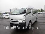 Грузопассажирский микроавтобус категория B Toyota Hiace Van кузов TRH200K модификация DX салон 3 - 6 мест грузопод 1 тн гв 2015 пробег 181 т.км серебристый