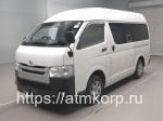 Грузовой микроавтобус фургон категория B Toyota Hiace Van кузов TRH200K модификация Long Just Low -DX салон 3 места грузопод 1 тн гв 2016 пробег 97 т.км белый