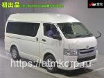 Грузовой микроавтобус фургон категория B Toyota Hiace Van кузов TRH200K модификация DX GL Package салон 3 места грузопод 1.15 тн гв 2016 пробег 99 т.км белый