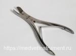 Щипцы-кусачки типа Листона с двойной передачей изогнутые 180 мм