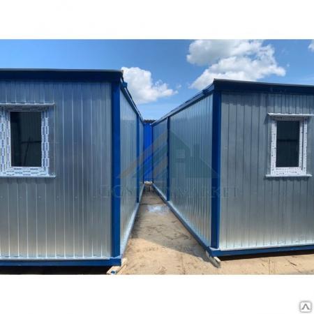 Бытовка металлическая 6х2. 4м без отделки с усилением швеллера купить ...