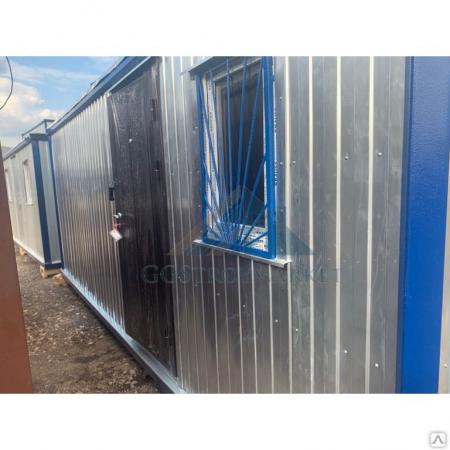 Бытовка Блок контейнер металлическая БК-01 6х2. 4м для проживания ...