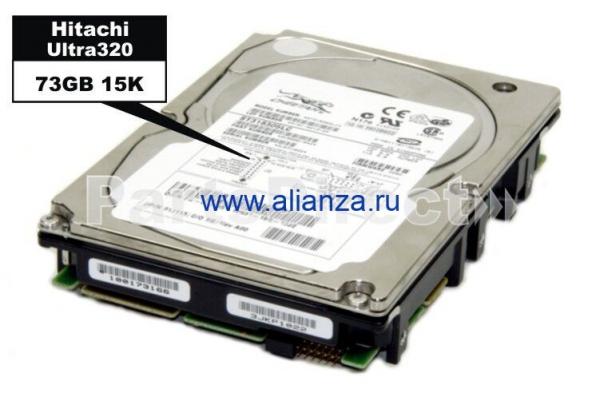 HUS153073VL3800 Жесткий диск Hitachi 73 Гб 15000 об/мин купить по цене ...