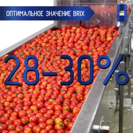 Томатная паста 245 кг. , 28-30% brix, Hot Break, в асептическом мешке в ...