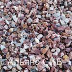 Крошка мраморная цветная микс 5-10 мм в мешках