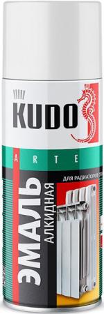 КУДО KU-5101 эмаль аэрозольная для радиаторов термостойкая белая (0 ...