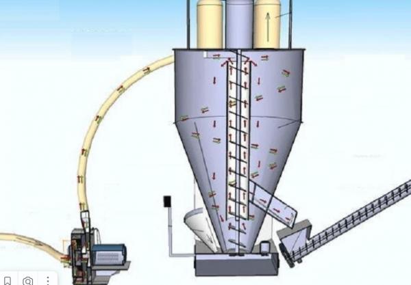 Рис 1 Технологическая схема агломерационной фабрики 1 конвейер для подачи шихтов