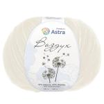 Пряжа Astra Premium 'Воздух' (Air) 50гр. 140м (42% шерсть, 42% акрил, 16% полиэстер) 03 белый