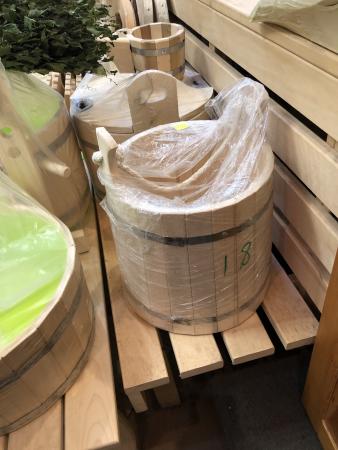 Скамья осина 1200*300*440 для бани деревянная купить по цене 1700 ₽ в ...