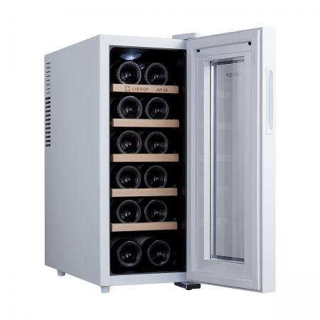 Винный шкаф термоэлектрический Libhof Amateur AP-12 White 254х515х620мм ...
