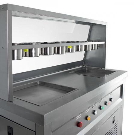 Фризер для ролл мороженого KCB-2F Foodatlas (контейнеры, стол для ...