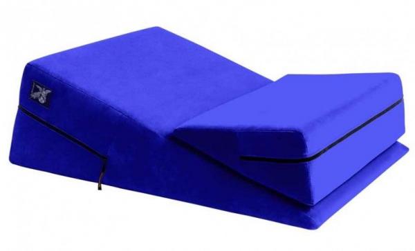 Синяя подушка для секса из двух частей Liberator Wedge/Ramp Combo ...
