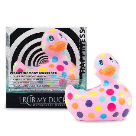 Розовый вибратор-уточка I руб My Duckie 2. 0 Happiness в