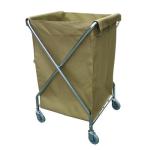 Тележка для перевозки белья 62x62x98 см 150 л [H0312]