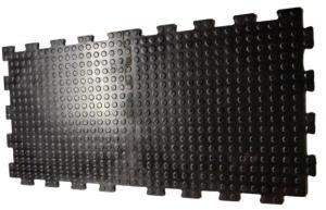 Плитка из вулканизированной (литой) резины «Монеточка»