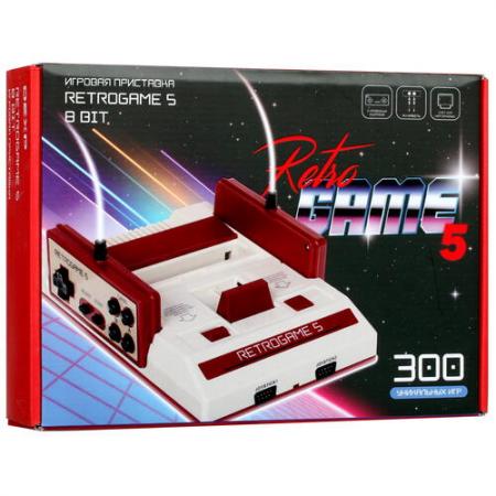 Ретро-консоль DEXP RetroGAME 5 rev. 2 + 300 игр купить по цене 2199 ₽ в ...