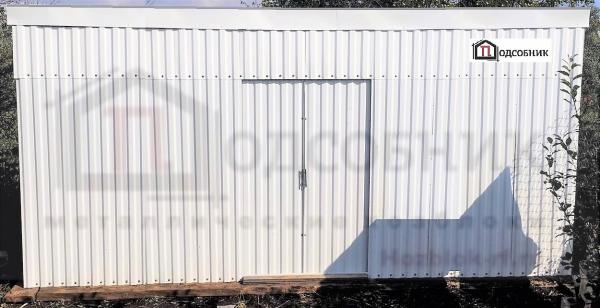 Сарай (хозблок) сборный металлический СКАТ 1, 5*4*2, 1 метра купить по ...