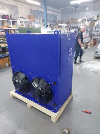 Крановый кондиционер КПВ. В-7-ХХ Х-7. 0 кВт до +80°С Вертикальный ...