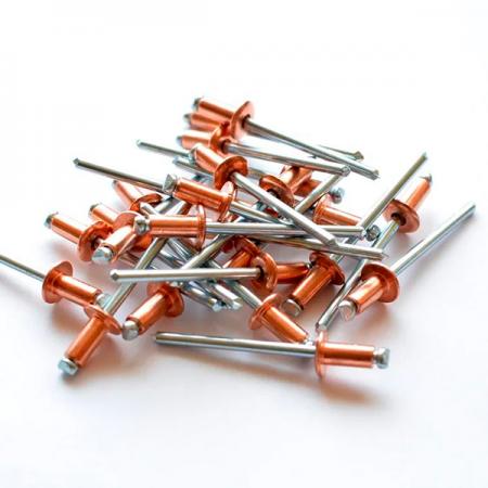 Заклепка вытяжная оцинкованная со стандартным бортиком 3, 2x6 St/St ...