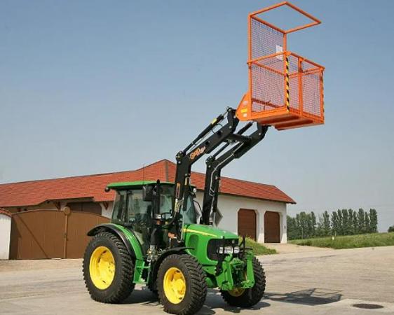 Грузоподъемная корзина для погрузчика john deere