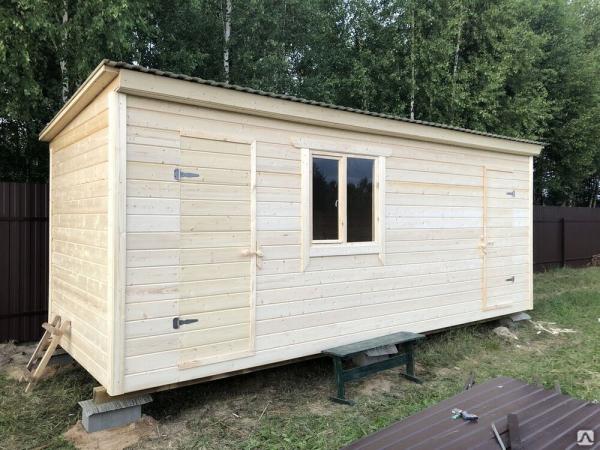 Бытовка деревянная "Хозблок" купить по цене 57500 ₽ в Москве на ...