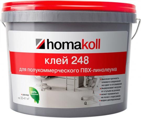 ХОМА Хомаколл 248 клей для полукоммерческого ПВХ-линолеума (14кг ...