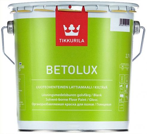ТИККУРИЛА Бетолюкс база A белая краска для полов (2, 7л) / TIKKURILA ...