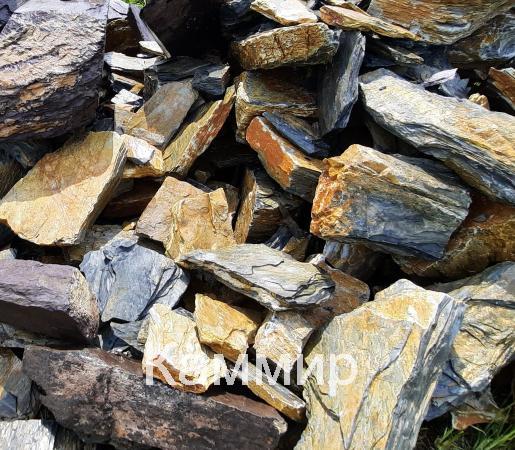 Камень сланец колотый алтайский для облицовки стен купить по цене 900 ...