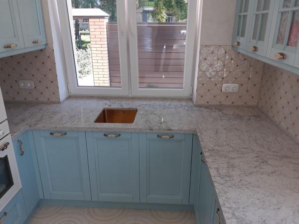 Столешница под раковину камень, Silestone купить по цене 6000 ₽ в ...