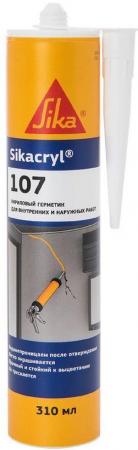 СИКА Сикакрил герметик акриловый белый (310мл) / SIKA Sikacryl-107 ...