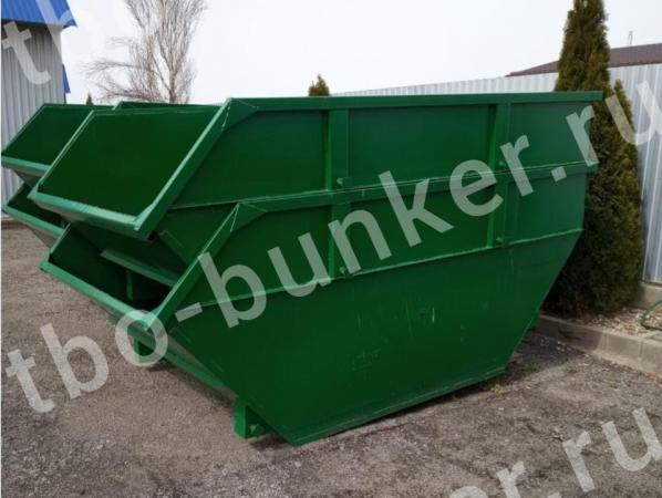 Контейнер (бункер лодочка) для мусора 8 м3 купить по цене 52500 ₽ в ...