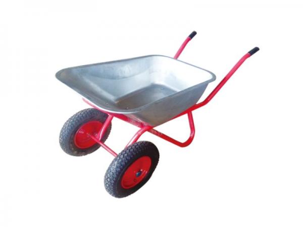 Тачка строительная 90 л 200 кг TOR WB двухколесная купить по цене 4760 ...