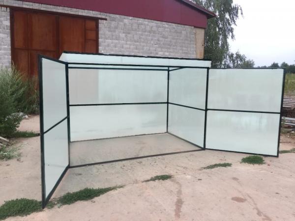 Хозблок - сарай из поликарбоната купить по цене 20700 ₽ в Узловой на ...