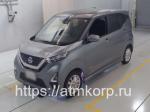 Хэтчбек гибрид кей-кар Nissan Dayz кузов B44W модификация Highway Star -X Pro Low ED гв 2020 пробег 28 т.км серый