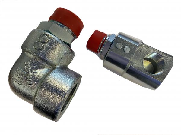 Поворотное соединение фитинг угловой GG 90 1 1/2 (G1043), 350 л/мин, G1 1/2