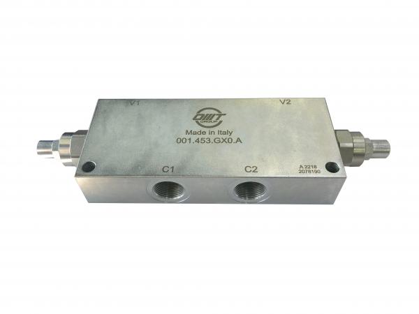 001.453. GXO. A тормозной клапан двустороннего действия, G 3.4", 4 : 1