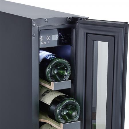 Винный шкаф компрессорный встраиваемый Libhof Connoisseur CF-6 Black ...
