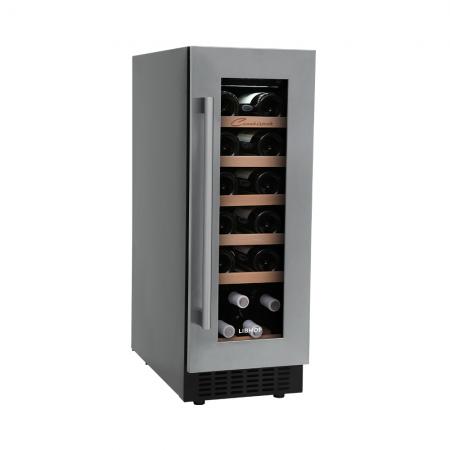 Винный шкаф компрессорный встраиваемый Libhof Connoisseur CX-19 Silver ...