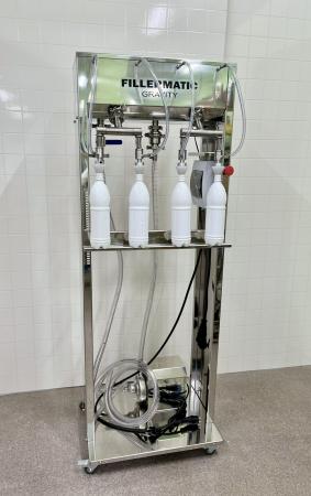 Аппарат для розлива молока и молочных продуктов Fillermatic Gravity Milk в стеклянные и ПЭТ бутылки, доставка из Самары