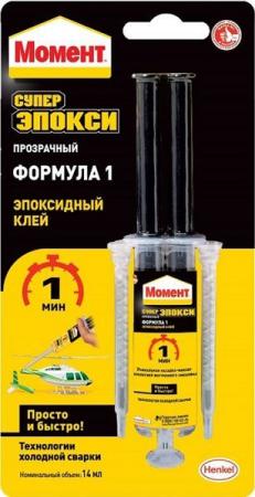 МОМЕНТ Супер Эпокси Формула-1 (14мл) / МОМЕНТ Супер Эпокси Формула-1 ...
