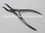 Щипцы штыковидные с узкими овальными губками (Щ-45в)