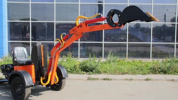 Мини-экскаватор МЭС Скорпион 24 л. с. купить в Новосибирске на ...