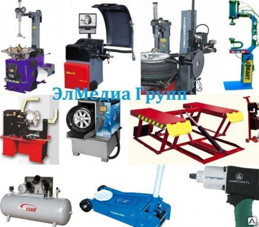 Шиномонтажное оборудование, станок, балансир, компрессор, вулканизатор ...